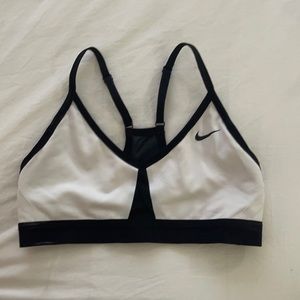 Nike small racer back sports bra